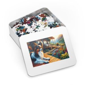 1000-Piece Papillon On or Off-Grid Cabin Puzzle Vibrant Mountain Escape Puzzle Adult Puzzle Game Animal Puzzle Gift - Image 3