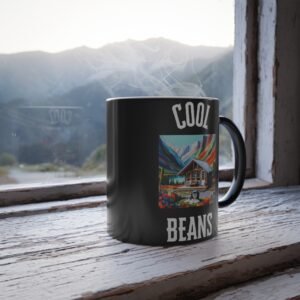 Shih Tzu Paper Mosaic Color Changing Mug - Rural Mountain Retreat Edition - Image 4
