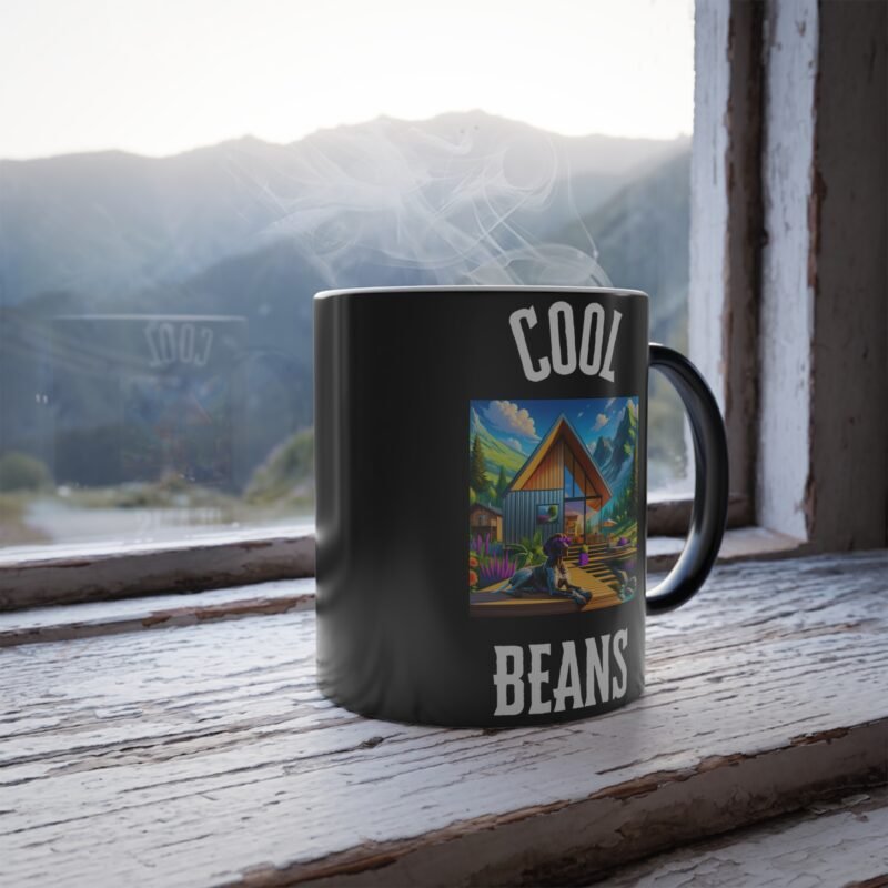German Shorthair Pointer Color Changing Mug - Modern Mountain Retreat Edition - Image 4