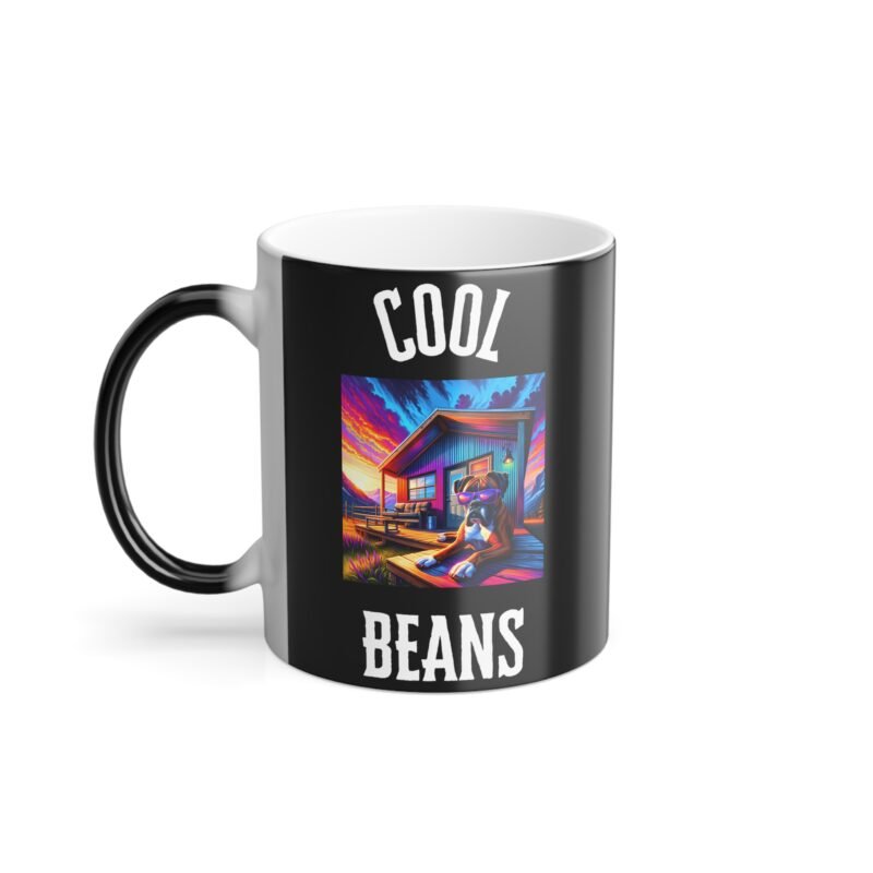 Boxer Mountain Retreat Color Changing Mug - Vibrant Cabin Edition - Image 2