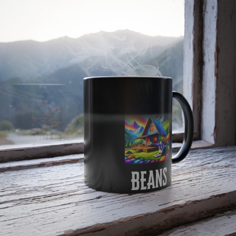 Boston Terrier Mountain Escape Color Changing Mug - Vibrant Cabin Edition - Image 5