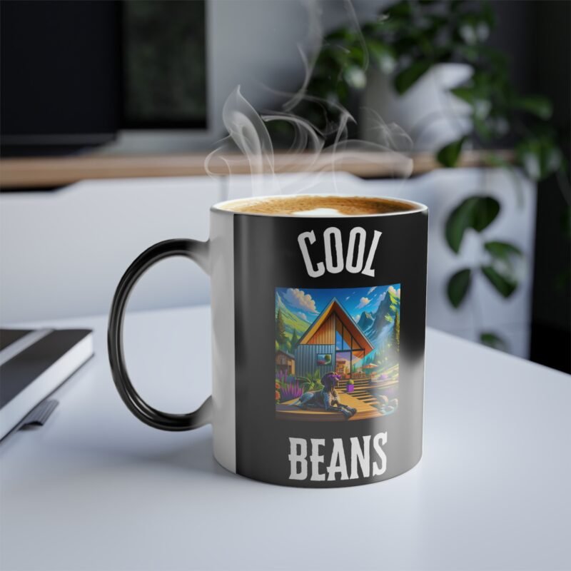 German Shorthair Pointer Color Changing Mug - Modern Mountain Retreat Edition - Image 3