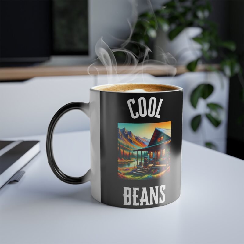 Rottweiler Color Changing Mug - Vibrant Rural Mountain Retreat Edition - Image 3