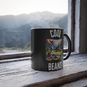 Whippet Paper Mosaic Color Changing Mug - Rural Mountain Retreat Edition - Image 4