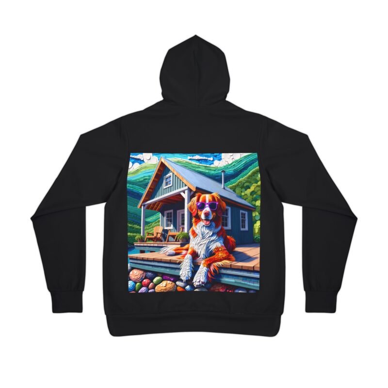 Brittany Mosaic Hoodie - Rustic Mountain Cabin Edition - Image 2