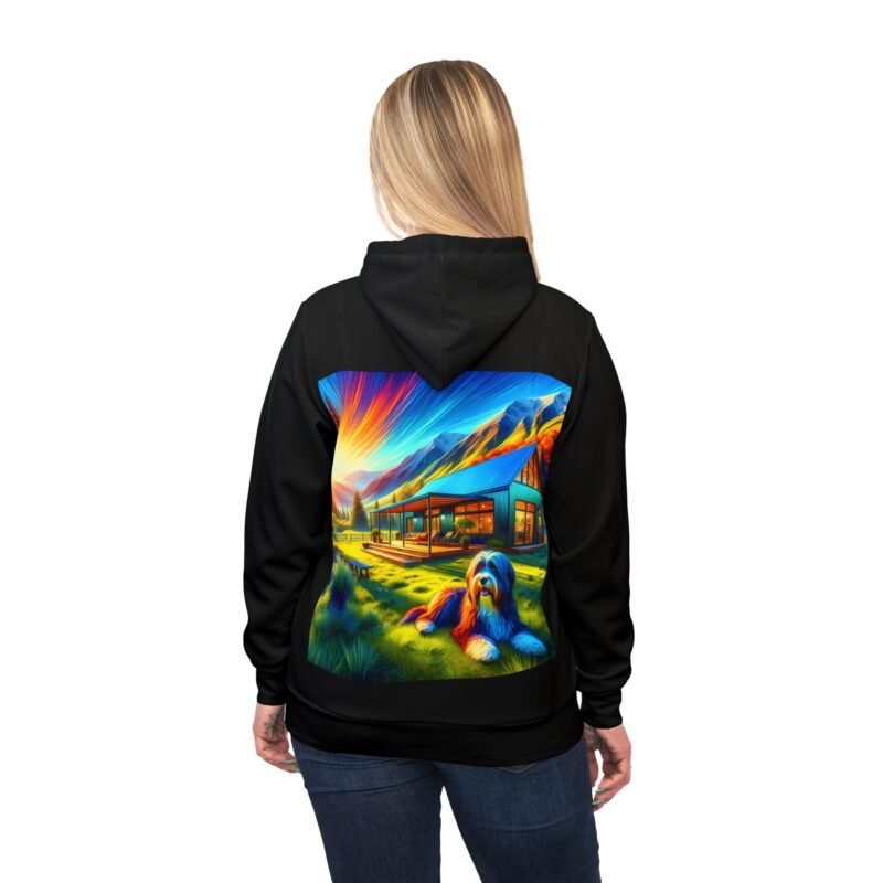 Havanese Haven Hoodie - Vibrant Mountain Cabin Edition - Image 6