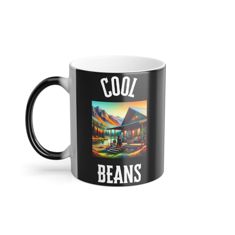 Rottweiler Color Changing Mug - Vibrant Rural Mountain Retreat Edition - Image 2