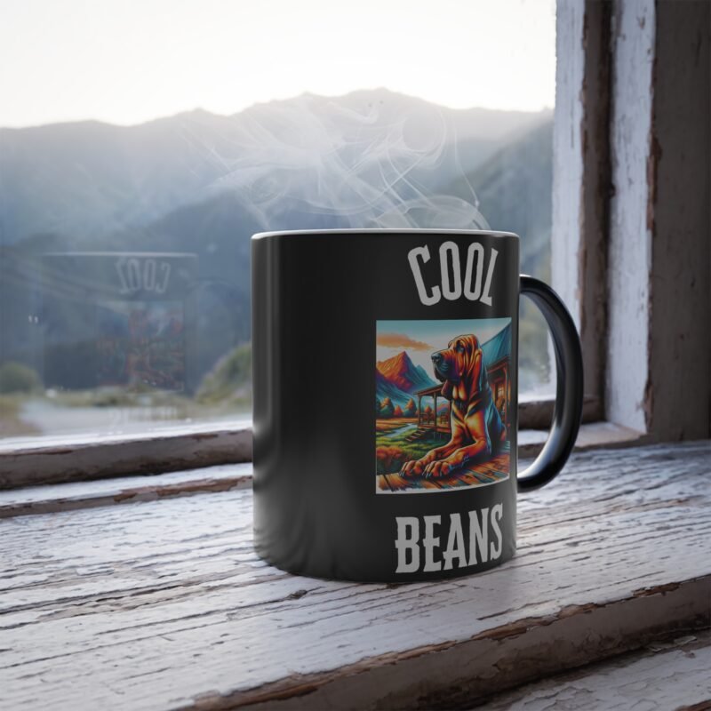 Bloodhound Attention Color Changing Mug - Porch Edition - Image 4