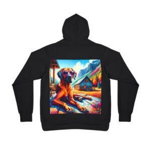 Rhodesian Ridgeback Chill Hoodie - Purple Sunglasses Edition - Image 2
