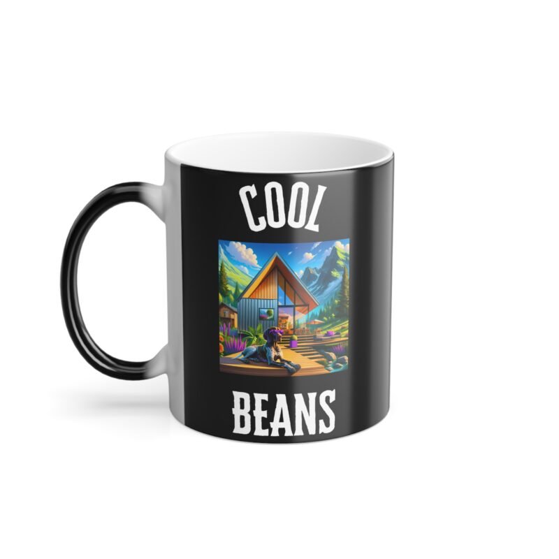 German Shorthair Pointer Color Changing Mug - Modern Mountain Retreat Edition - Image 2