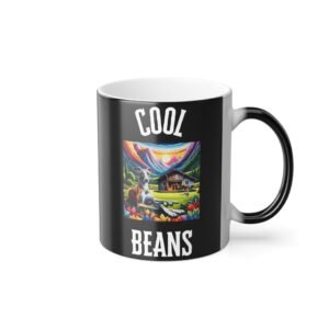 Whippet Paper Mosaic Color Changing Mug - Rural Mountain Retreat Edition - Image 6