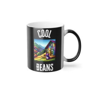 French Bulldog Mountain Retreat Color Changing Mug - Vibrant Cabin Edition - Image 6