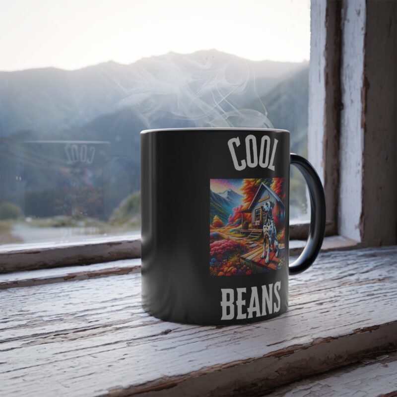 Dalmatian Mountain Retreat Color Changing Mug - Vibrant Cabin Edition - Image 4