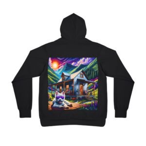 West Highland White Terrier Chill Hoodie - Purple Sunglasses Edition - Image 2