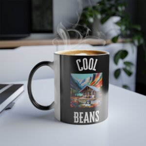 Shih Tzu Paper Mosaic Color Changing Mug - Rural Mountain Retreat Edition - Image 3