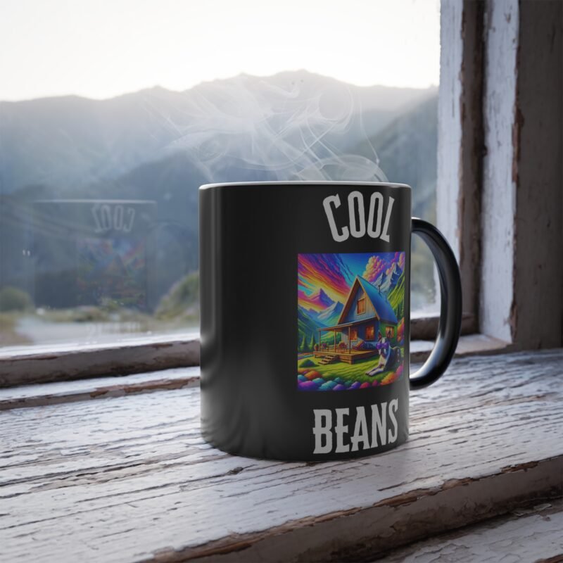 Boston Terrier Mountain Escape Color Changing Mug - Vibrant Cabin Edition - Image 4