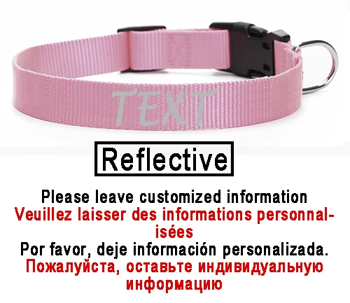 Personalized Dog Collar Custom Pet Customized ID Collar Name and Phone Number Nylon Necklace Small Medium Large Accessories - Image 15