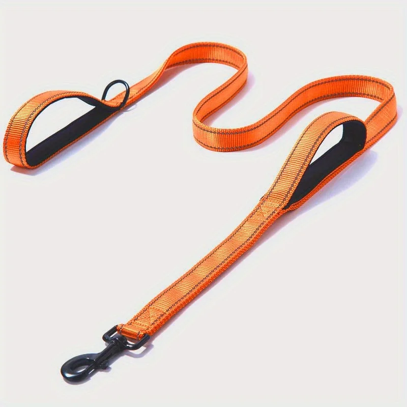 Long Traffic Padded Two Handle Heavy Duty Double Handle Nylon Dog Leash For Training Control - Image 10