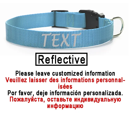 Personalized Dog Collar Custom Pet Customized ID Collar Name and Phone Number Nylon Necklace Small Medium Large Accessories - Image 19