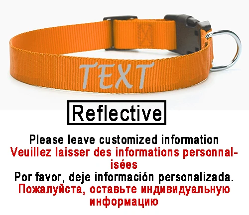 Personalized Dog Collar Custom Pet Customized ID Collar Name and Phone Number Nylon Necklace Small Medium Large Accessories - Image 21