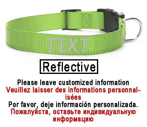 Personalized Dog Collar Custom Pet Customized ID Collar Name and Phone Number Nylon Necklace Small Medium Large Accessories - Image 20